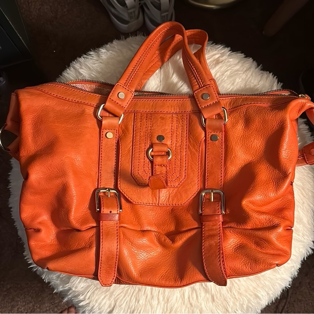 Orange Sak Purse